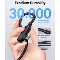 ايس فاست - كيبل تايب سي الي تايب سي بطول 2 متر - ر...