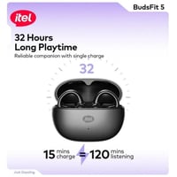ايتيل - سماعة Itel Buds Fit 5 اللاسلكية ذات التصمي...