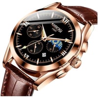 نيبوسي - ساعات يد كرونوغراف للرجال بشاشة عرض انالو...