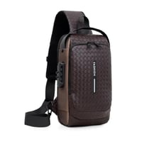 حقيبة ظهر FASHION عصرية مضادة للسرقة للرجال مع منف...