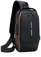 حقيبة ظهر FASHION عصرية مضادة للسرقة للرجال مع منف...