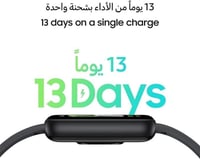 سامسونج - ساعة ذكية جالاكسي فيت 3 - رمادي