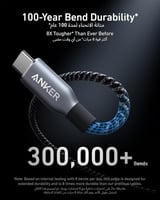 انكر - سلك شحن برايم بقوة 240 واط من تايب سي الى ت...