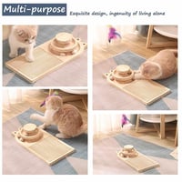 ارابيست - العاب لوح خدش خشبية للقطط