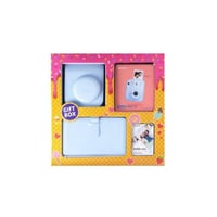 فوجي فيلم -بكج هدايا كاميرا تصوير فوري مع حافظة كا...