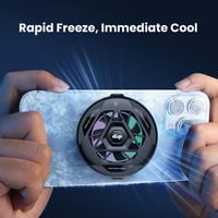 دريب - مبرد مغناطيسي محمول للهاتف مع شاشة LED وقبض...