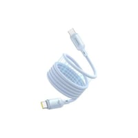 بيسوس - كيبل شحن سريع تايب سي الى تايب سي بتصميم م...