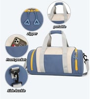 شنطة دفل للنساء لصالة الالعاب الرياضية لون ازرق