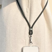 دريب - تعليقة جوال سليكون - اسود