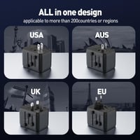 جودا - فيش سفر متعدد المداخل 20 واط مزود بتقنية جا...