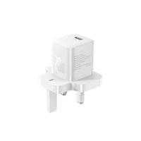 بيسوس - شاحن جداري PD بقوة 20 واط - ابيض