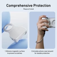 تيلسين - مسكة تصوير للجوال احترافية - ابيض