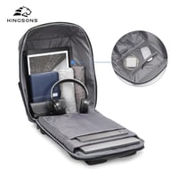 كينجسون - حقيبة ظهر للكمبيوتر المحمول مقاس 15.6 بو...