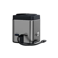 ويوو - Cube Hub منصة 9 في 1 متعددة المنافذ مع شاحن...