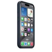 ابل - كفر منسوج ايفون 15 برو ماكس مع ماج سيف لون ا...