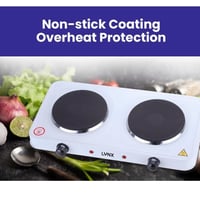 لينكس - موقد بوفيه كهربائي محمول لسطح الطاولة