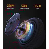 سكوتر كهربائي S3 ببطارية ليثيوم 78000 ميلي وبمحرك...