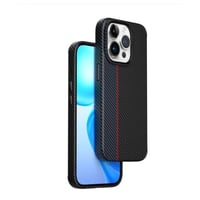 ويوو - جراب حماية لاجهزة الايفون 15 - اسود و احمر...