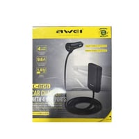 اوي - شاحن السيارة الذكي مع 4 منافذ يو اس بي C-866