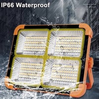 مصباح LED بالطاقة الشمسية قابل لإعادة الشحن بالوان...