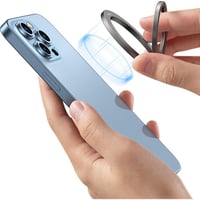 بيسوس - مسكة جوال مغناطيس هالو ماج سيف مع ستاند مت...