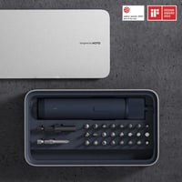 هوتو - طقم مفك براغي كهربائي 3.6 فولت - ازرق