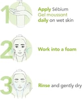 بيوديرما - غسول رغوي يبيوم للبشرة الدهنيه - 200 مل