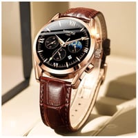 نيبوسي - ساعات يد كرونوغراف للرجال بشاشة عرض انالو...