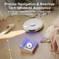 مكنسة كهربائية روبوتية الترا اس 7 ماكس لون ابيض