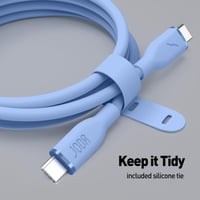 جودا - كيبل تايب سي الى تايب سي سيليكون بقوة 60 وا...