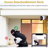 إيمو - كاميرا مراقبة خارجية بوليت فل كولر 4 ميجا ب...