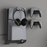 اسا - حامل تثبيت جداري للبلايستيشن 5 ولسماعة الراس...