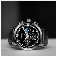 نيبوسي - ساعات يد كرونوغراف للرجال بشاشة عرض انالو...