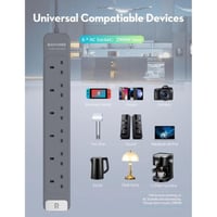 راف باور - توصيلة بـ6 منافذ بقوة 2990 واط RP-PC106...