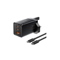 بيسوس - شاحن جداري بتنقنية GaN5 مع تحكم بالحرارة -...