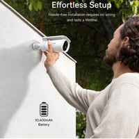 بيسوس - S1 outdoor كاميرا مراقبة خارجية بدقة 2K تع...