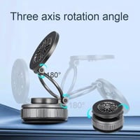 حامل هاتف مغناطيسي مرن للسيارة مزود بكوب شفط ميكان...