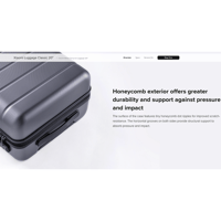 شاومي - شنطة سفر الكلاسيكية مقاس 20 انش و 38 لتر X...