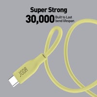 جودا - كيبل تايب سي الى تايب سي سيليكون بقوة 60 وا...