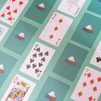 اربع مئة - ورق بلوت 54 ورقة جودة عالية مقاومة للما...