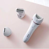 فيليبس - ماكينة إزالة الشعر معه 8 اكسسوارات ساقين...