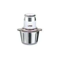 لينكس - مفرمة لحوم كهربائية 2 لتر من الستانلس ستيل