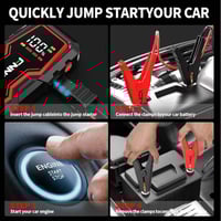 جهاز تشغيل بطارية السيارة بكيبل توصيل بتيار 5000 أ...