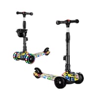 سكوتر دفع 2 في 1 للأولاد والبنات مناسب للأنشطة الخ...