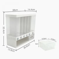 منظم وموزع للحبوب 6 مداخل - 10 كيلو