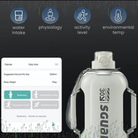 حافظ ذكية من SGUAI بسعة 1.3 لتر - اسود