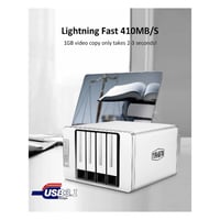 تيراماستر - حاوية تخزين خارجية للقرص الصلب بدون غا...