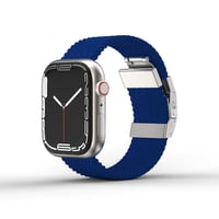 اميزنج ثنج - حزام رياضي مجدول لساعة ابل مقاس 42/44...