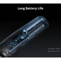 يوفي - مكنسة كهربائية H20 - اسود