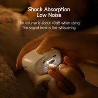 قصاصة اظافر كهربائية اوتوماتيكية بمصباح وسرعتين